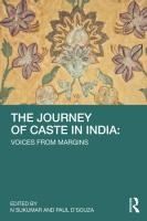 Portada de The Journey of Caste in India: Voices from Margins