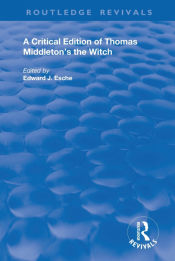 Portada de A Critical Edition of Thomas Middletonâ€™s The Witch