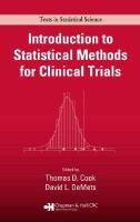 Portada de Introduction to Statistical Methods for Clinical Trials