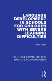 Portada de Language Development in Schools for Children with Severe Learning Difficulties