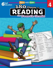 Portada de 180 Days of Reading for Fourth Grade