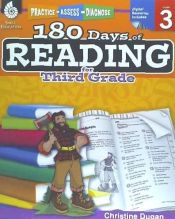 Portada de 180 Days of Reading for Third Grade