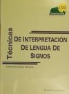 T&eacute;cnicas de interpretaci&oacute;n de lengua de signos