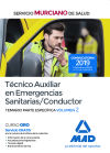 Técnico Auxiliar En Emergencias Sanitarias/conductor Del Servicio Murciano De Salud. Temario Parte Específica Volumen 2