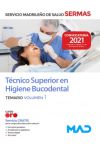 Técnico Superior en Higiene Bucodental. Temario volumen 1. Servicio Madrileño de Salud (SERMAS)