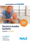 Técnico/a Auxiliar Sanitario/a. Temario volumen 1. Ayuntamiento de Madrid