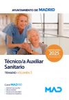 Técnico/a Auxiliar Sanitario/a. Temario volumen 3. Ayuntamiento de Madrid