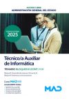Técnico/a Auxiliar De Informática (acceso Libre). Temario Bloques Iii (cont.) Y Iv. Administración General Del Estado