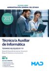 Técnico/a Auxiliar de Informática (acceso libre). Temario Bloques III (cont.) y IV. Administración General del Estado