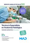 Técnico/a Especialista en Anatomía Patológica. Temario específico volumen 1. Servicio Andaluz de Salud (SAS)