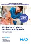 Técnico/a Especialista en Cuidados Auxiliares de Enfermería. Test del Temario. Instituto Insular de Atención Social y Sociosanitaria Cabildo Insular de Tenerife