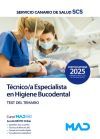 T&eacute;cnico/a Especialista en Higiene Bucodental. Test del temario. Servicio Canario de Salud