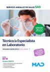 Técnico/a Especialista en Laboratorio. Temario específico volumen 2. Servicio Andaluz de Salud (SAS)