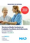 Técnico/a Medio Sanitario en Cuidados Auxiliares de Enfermería en la Red Hospitalaria. Temario volumen 3. Ministerio de Defensa