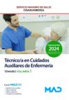 Técnico/a en Cuidados Auxiliares de Enfermería (T.C.A.E.). Temario volumen 3. Servicio Navarro de Salud (Osasunbidea)