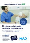 Técnico/a en Cuidados Auxiliares de Enfermería. Temario Específico volumen 1. Servicio Andaluz de Salud (SAS)