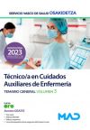 Técnico/a en Cuidados Auxiliares de Enfermería. Temario General volumen 3. Servicio Vasco de Salud (Osakidetza)