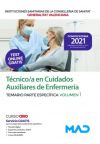 Técnico/a En Cuidados Auxiliares De Enfermería. Temario Parte Específica Volumen 1. Instituciones Sanitarias De La Conselleria De Sanidad De La Comunidad Valenciana