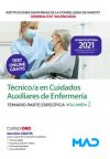 Técnico/a en Cuidados Auxiliares de Enfermería. Temario parte específica volumen 2. Instituciones Sanitarias de la Conselleria de Sanidad de la Comunidad Valenciana