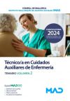 Técnico/a en Cuidados Auxiliares de Enfermería. Temario volumen 2. Instituto Mallorquín de Asuntos Sociales (IMAS)