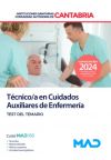 Técnico/a En Cuidados Auxiliares De Enfermería. Test Del Temario. Instituciones Sanitarias De La Comunidad Autónoma De Cantabria De Souto Fernández, Rafael; Torres Fonseca, Francisco Jesús ... [et Al.]