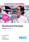 Técnico/a en Farmacia. Temario volumen 2. Instituciones Sanitarias de la Comunidad Autónoma de Cantabria