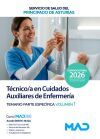 T&eacute;cnico en Cuidados Auxiliares de Enfermer&iacute;a. Temario parte espec&iacute;fica volumen 1. Servicio de Salud del Principado de Asturias (SESPA)