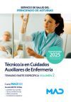 Técnico en Cuidados Auxiliares de Enfermería. Temario parte específica volumen 2. Servicio de Salud del Principado de Asturias (SESPA)