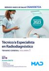 Técnicos Especialistas de Radiodiagnóstico. Temario General volumen 3. Servicio Vasco de Salud (Osakidetza)