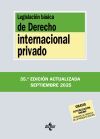 Legislaci&oacute;n B&aacute;sica De Derecho Internacional Privado