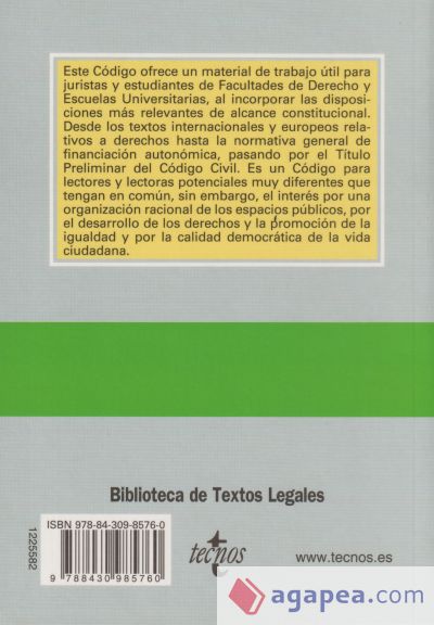 Código de Derecho Constitucional