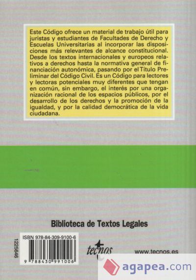 Código de Derecho Constitucional Código de Derecho Constitucional