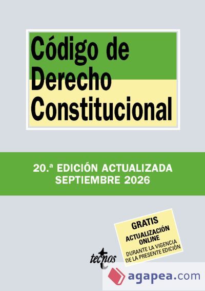 C&oacute;digo de Derecho Constitucional
