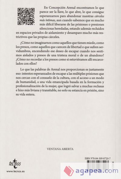 Concepción Arenal. Claves de emancipación de la mujer que se halla encarcelada