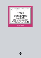 Portada de Conceptos básicos de Derecho procesal civil