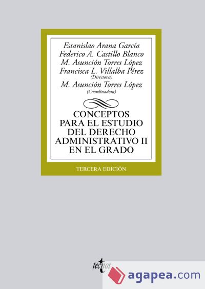 Conceptos para el estudio del Derecho administrativo II en el grado