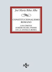 Portada de Constitucionalismo romano