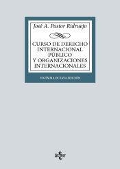 Portada de Curso de Derecho Internacional Público y de Organizaciones Internacionales