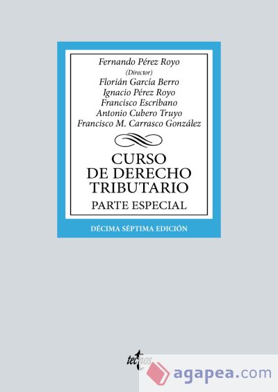 Curso de derecho tributario:parte especial