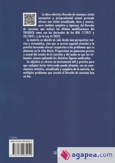 Derecho de consumo: visión normativa y jurisprudencial actual