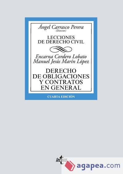 Derecho de obligaciones y contratos en general