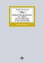 Portada de Derecho romano. El arte de lo bueno y de lo justo (Ebook)