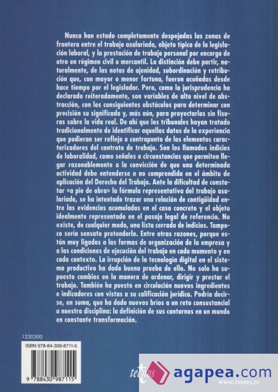 El concepto de trabajador asalariado: notas legales, indicios y otros indicadores