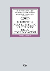 Portada de Elementos para el estudio del Derecho de la comunicación