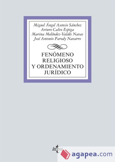 Fenómeno religioso y ordenamiento jurídico (Ebook)