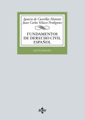 Portada de Fundamentos de Derecho Civil español