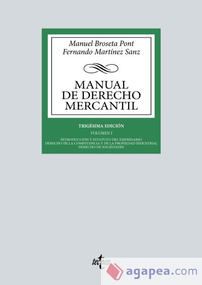 I.manual de derecho mercantil