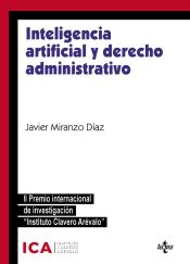 Portada de Inteligencia artificial y derecho administrativo