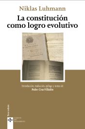 Portada de La constitución como logro evolutivo