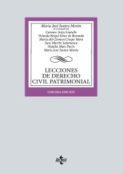 Portada de Lecciones de Derecho Civil Patrimonial